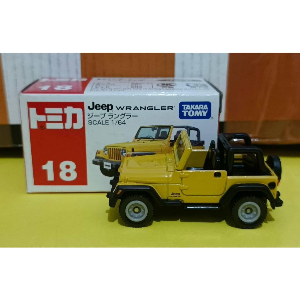 Tomica 18 JEEP WRANGLER (A)
