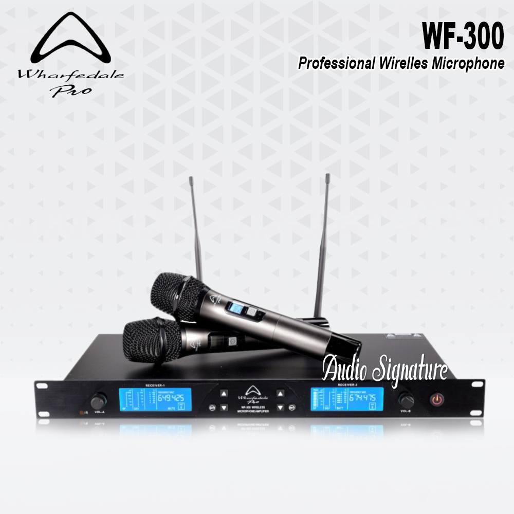 Microphone Mic Wireless WHARFEDALE WF 300 | WF300 Original Handheld