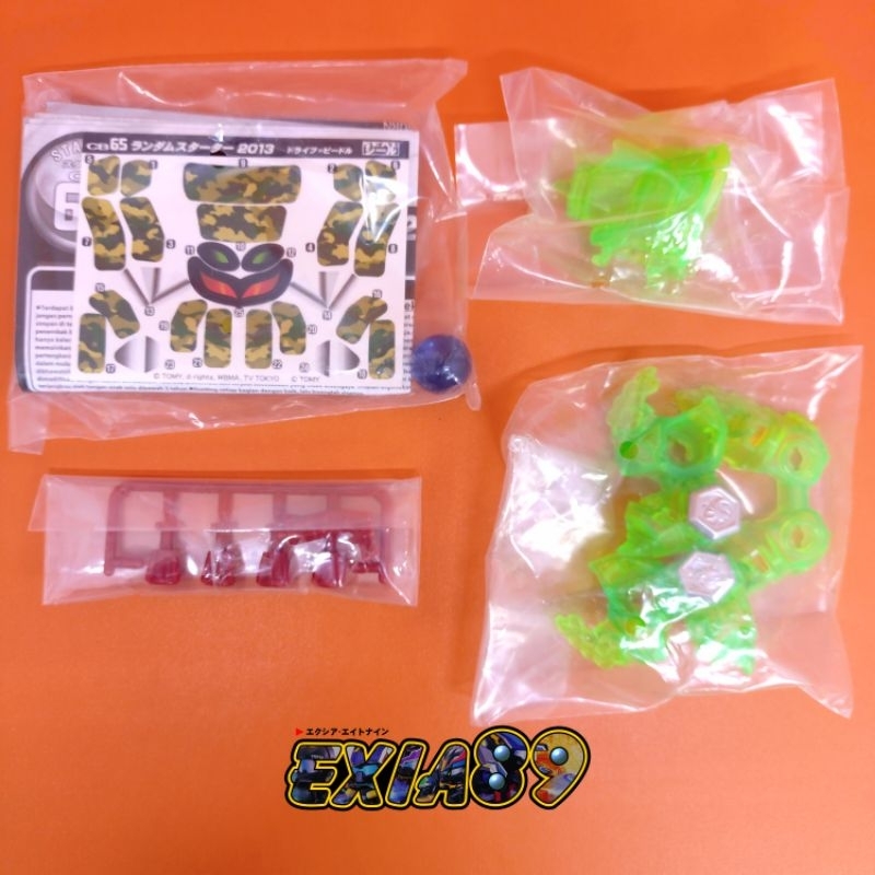 Cross Fight B-Daman CB65 - Beedle Body Green Clear Ver. Takaratomy