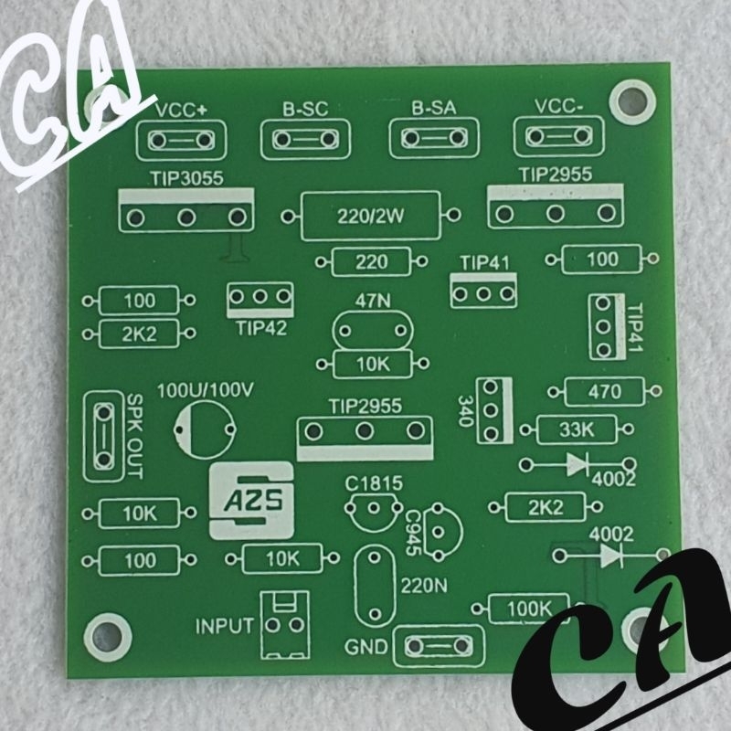 PCB DRIVER POWER AMPLIFIER MICRO BOOSTRAP 1000W MONO
