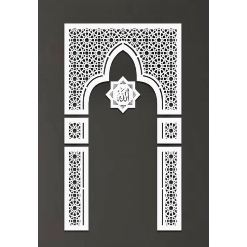 MIHRAB MUSHOLLAH PVC / MIHRAB DEKORASI DINDING