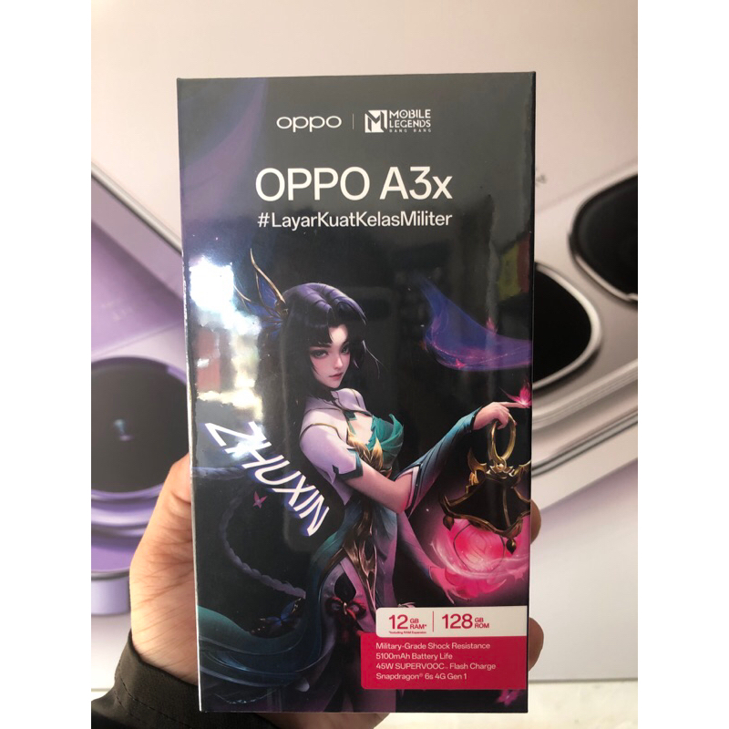 oppo a3x ram 6+6/128gb garansi resmi