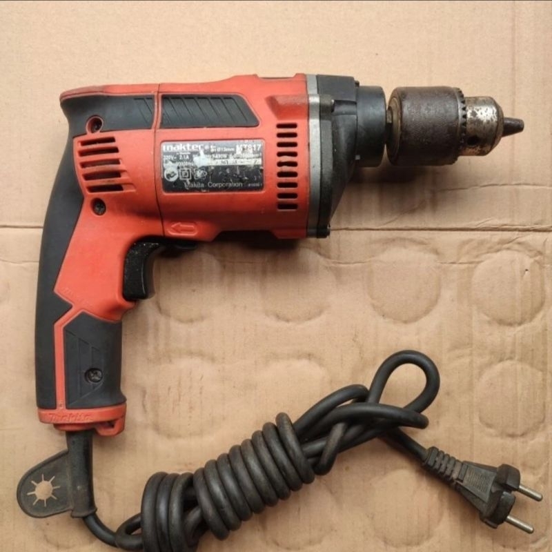 Mesin Bor Maktec MT817 Bor Tangan 13mm Second