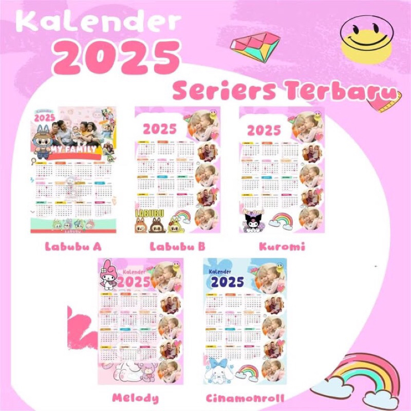 

Kalender 2025 Custom Labubu