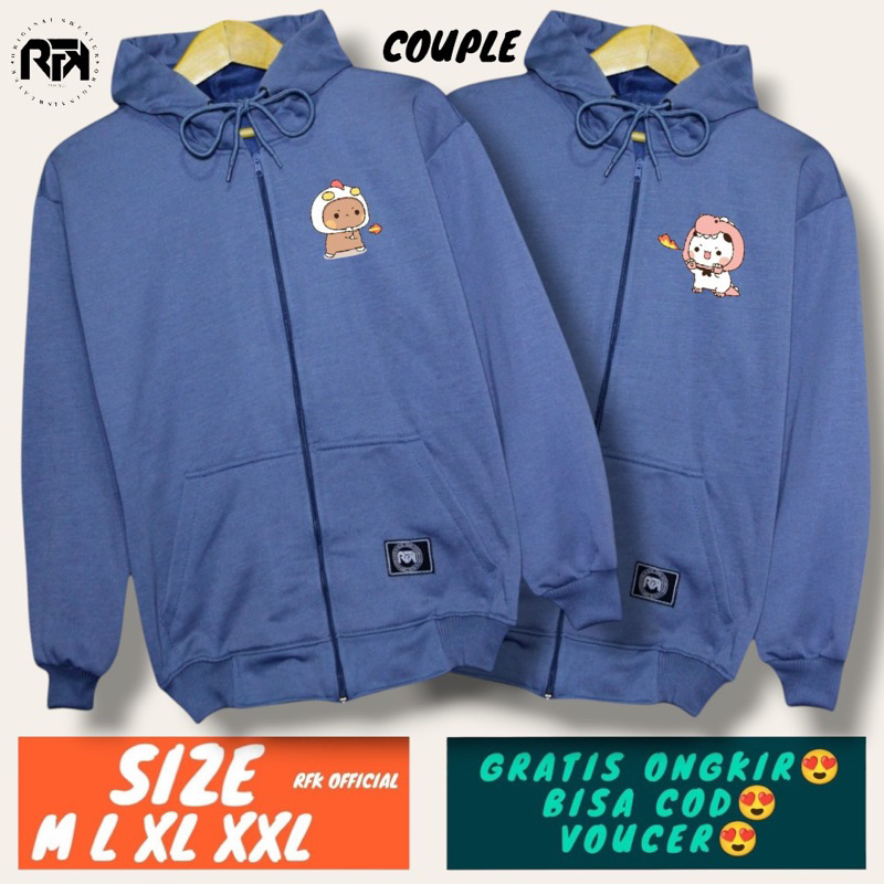 sweater couple / hoodie couple / switer couple pasangan 2 pcs / hoodie couple pasangan 2 / jaket cou