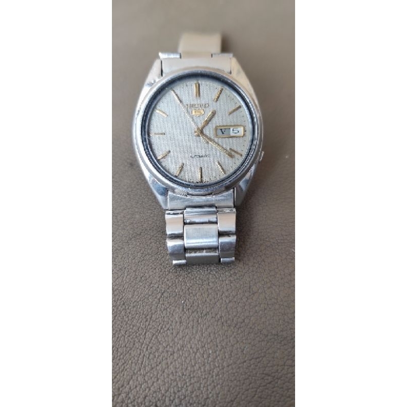 jam tangan Seiko 5 7009 full original bekas