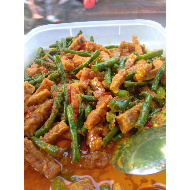 

LAUK MATANG Tempe + kacang panjang 250g