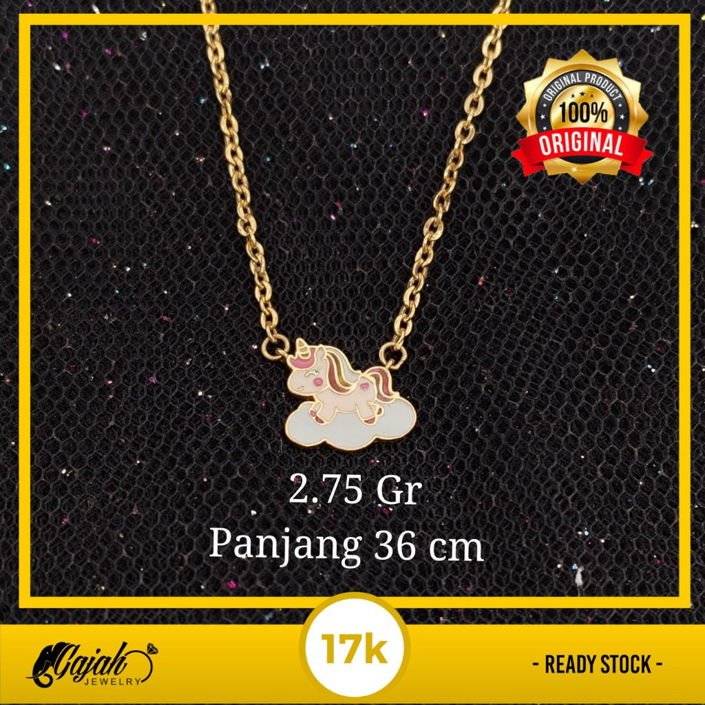 Kalung Anak Emas 17K - 2.75 Gram S6880
