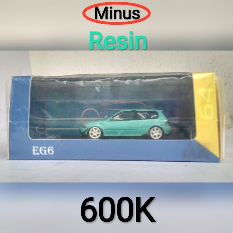 Mini Scale 64 Resin YM Model Honda Civic EG6 Spoon Sports Limited Edition