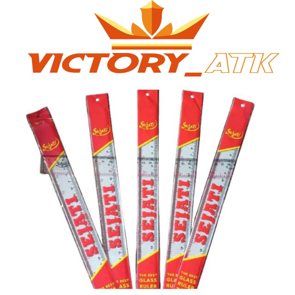 

Penggaris 30 Cm Plastik Sejati-Garisan 30 Cm- 1 Box