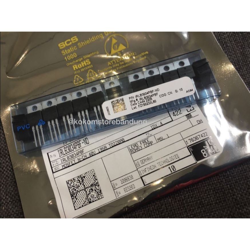 Irlb3034 mosfet irlb 3034 original inf1neon
