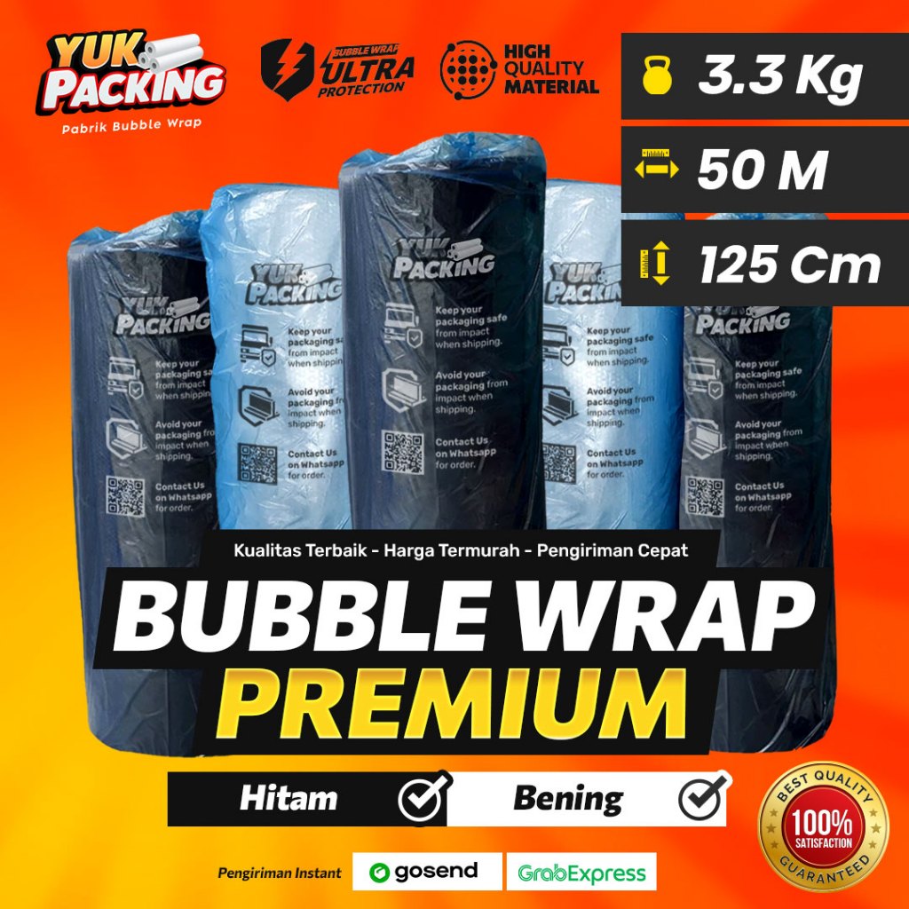 

Bubble Wrap 3,3 kg Murah Berkualitas Bagus - Graha Plasindo Perkasa