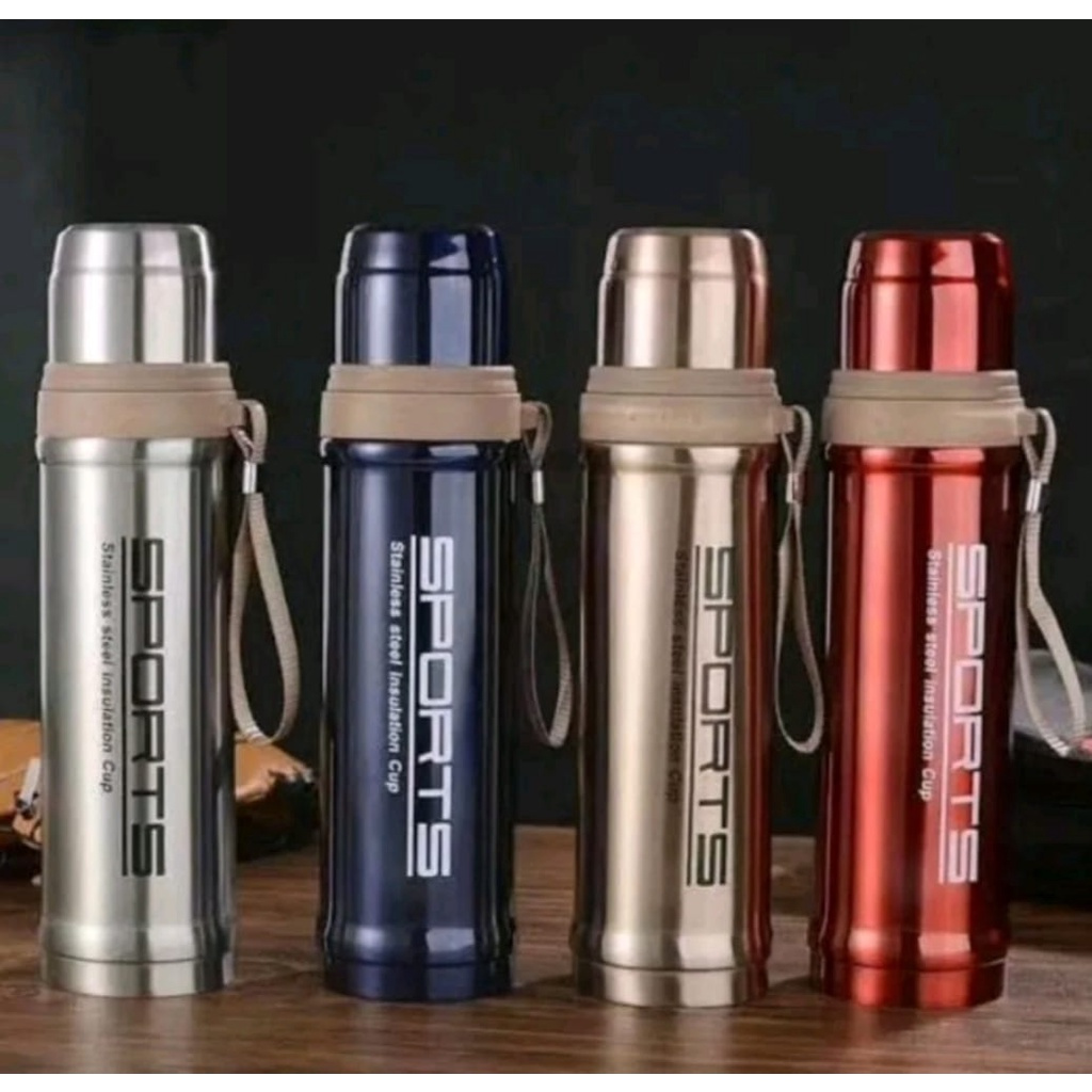 TERMOS STAINLESS TRAVEL PANAS DAN DINGIN Sport TAHAN LAMA 750ML THERMOS AIR PANAS