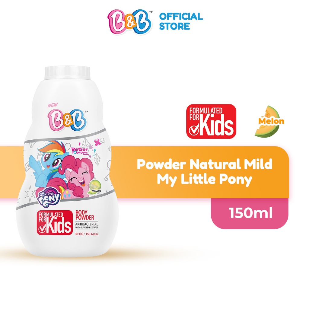 B&B Powder My Little Pony Natural Mild 150gr