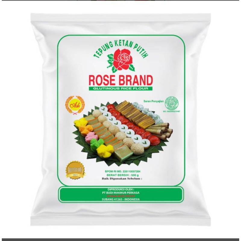 

Rose Brand Tepung Ketan Putih 500 g