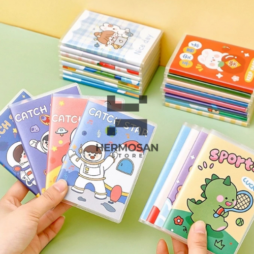 

Buku Tulis Kecil Mini Notebook Notepad Memo Notes Karakter Kartun Lucu 64 Lembar Halaman