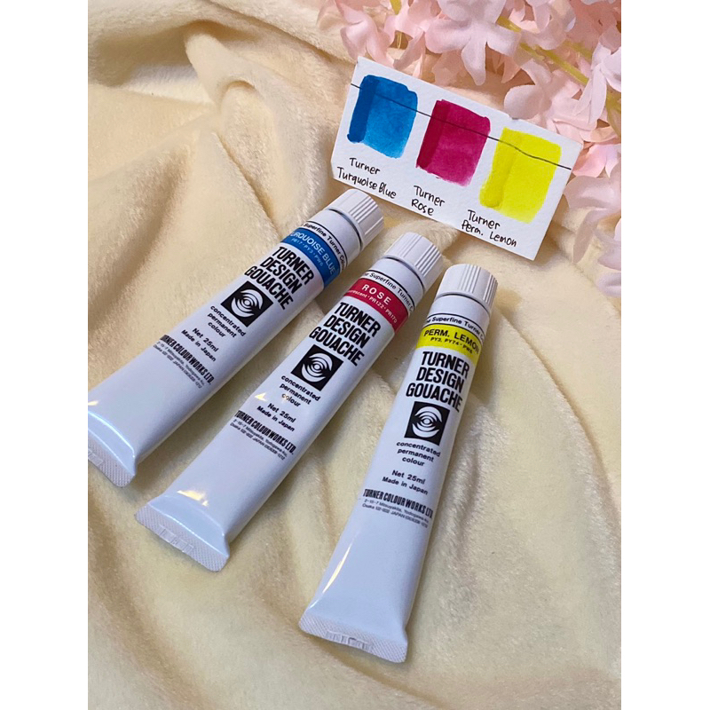 

Preloved Turner Design Gouache 3 set