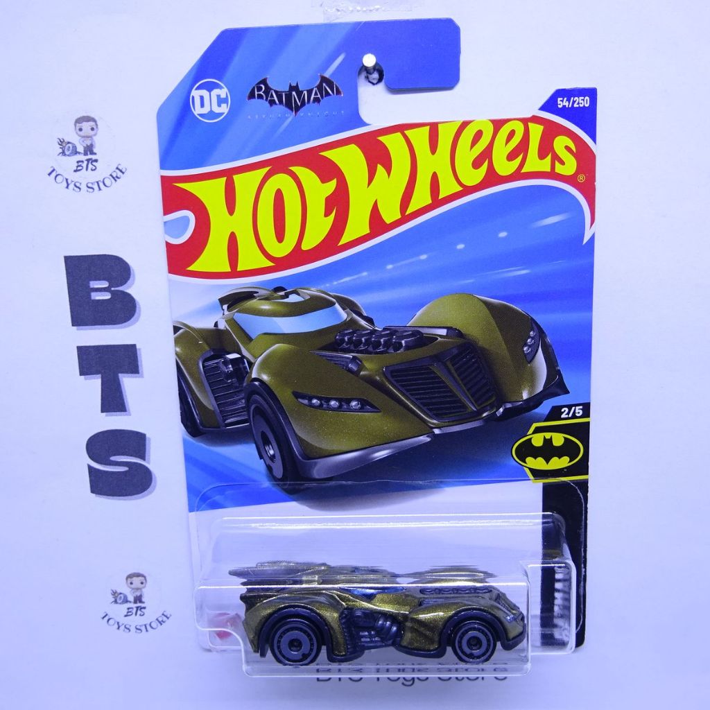 Hot Wheels Batman : Arkham Asylum Batmobile Gold