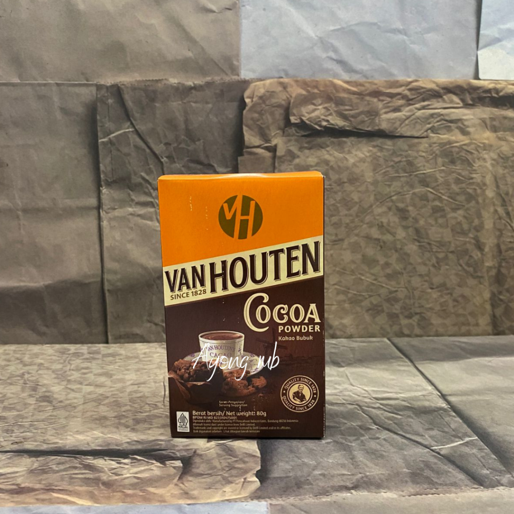 

VAN HOUTEN COCOA POWDER 80GR / KAKAO BUBUK 80GR