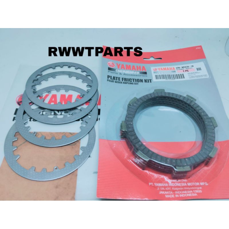 PLAT KOPLING KAMPAS KOPLING PLUS BESI PLAT KOPLING PLAT GESEK BESI (5TN) YAMAHA JUPITER Z LAMA BURHA