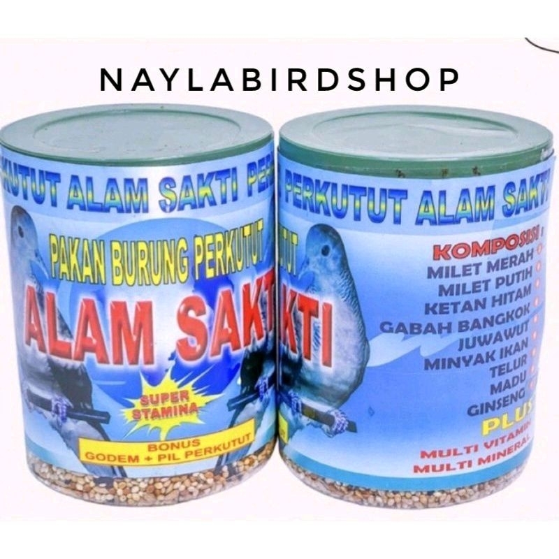 PAKAN BURUNG PERKUTUT MADURA ALAM SAKTI ORIGINAL PAKAN PERKUTUT LOVEBIRD