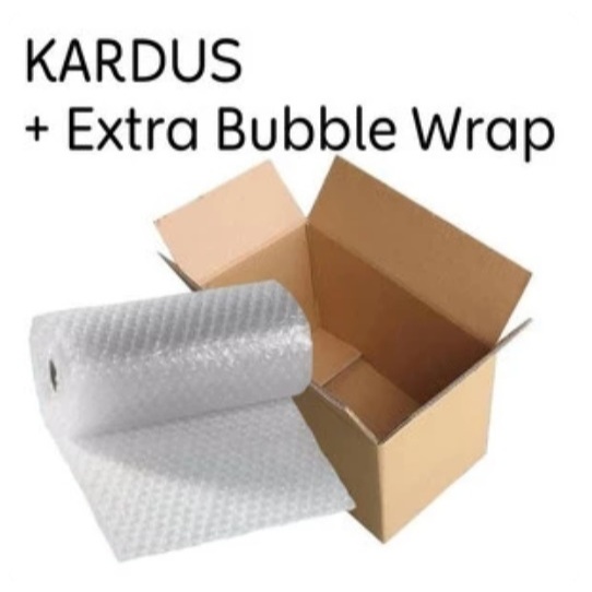 

EXTRA PACKING BUBBLE WRAP DAN KARDUS