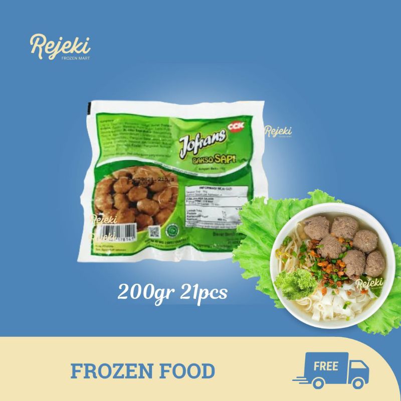 

Jofrans Bakso Sapi Beef Meatball - Rejeki Frozen Mart
