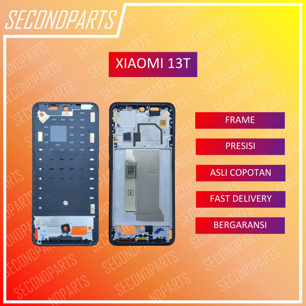 FRAME RANGKA TULANG LCD XIAOMI MI 13T MI13T ORIGINAL COPOTAN