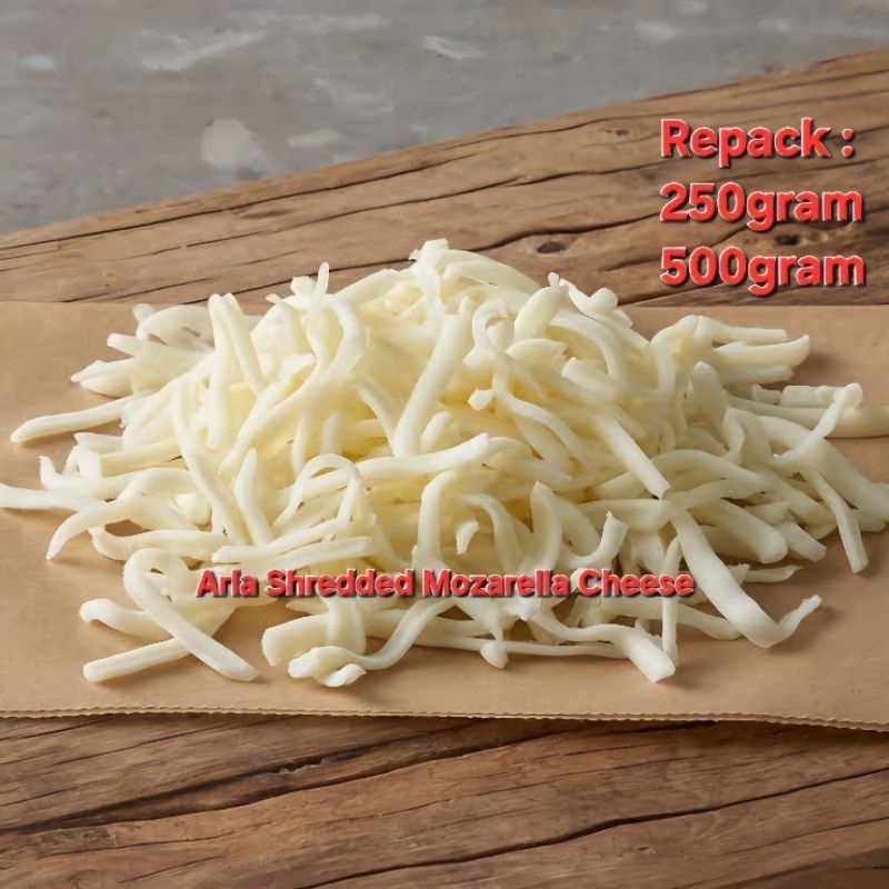

ARLA SHREDDED MOZARELLA CHEESE/KEJU MOZARELLA PARUT