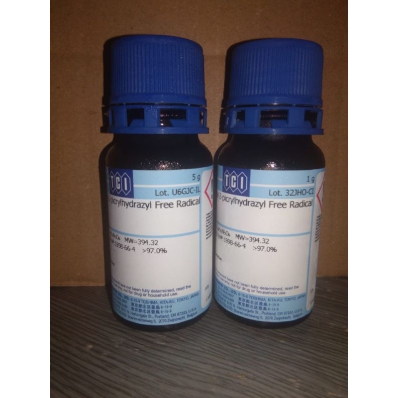 DPPH 10mg _ 25mg _ 50mg Ecer bukan Kemasan utuh