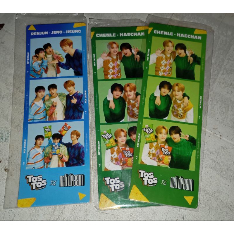 [OFFICIAL] NCT DREAM TOSTOS tos tos PHOTOSTRIP PHOTOCARD