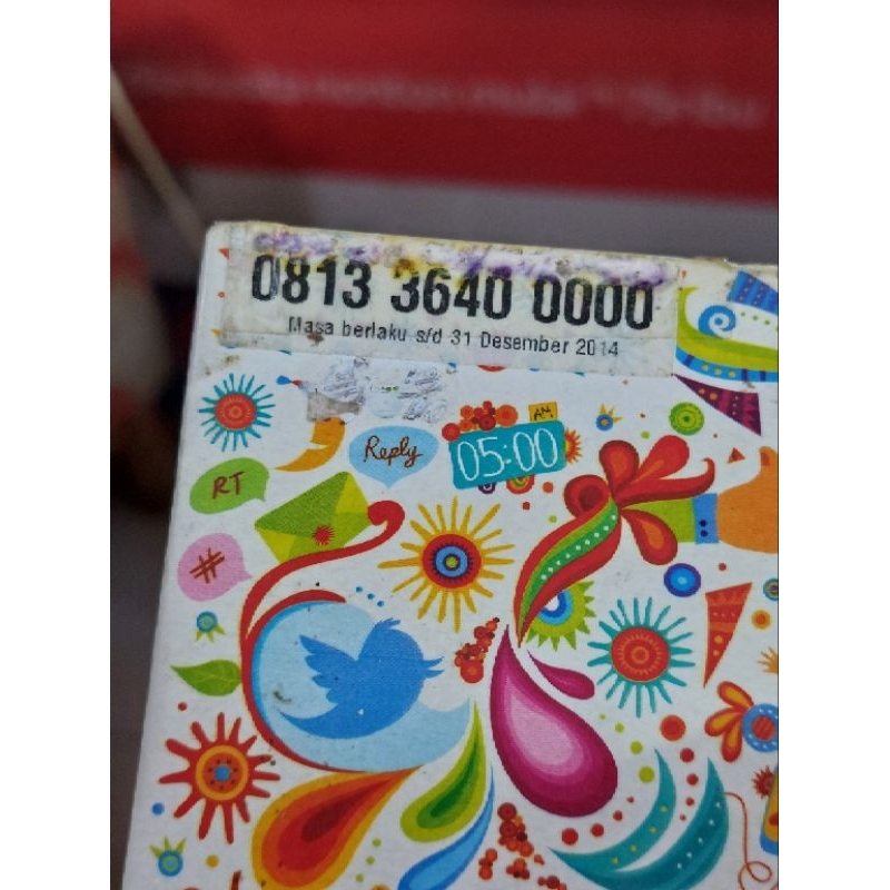 NOMOR CANTIK TELKOMSEL SIMPATI LOOP BATIK 4G PANCA 00000 RAPIH - 0813 3X 400000