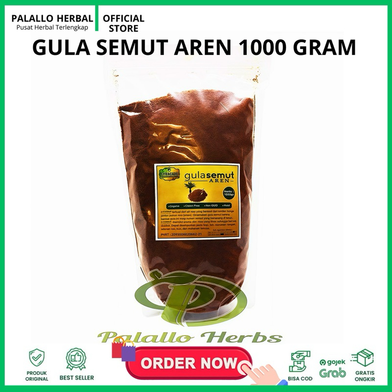 

Gula Semut Aren Syifacare 1000gr - Gula Aren Murni Alami, Sehat dan Lezat
