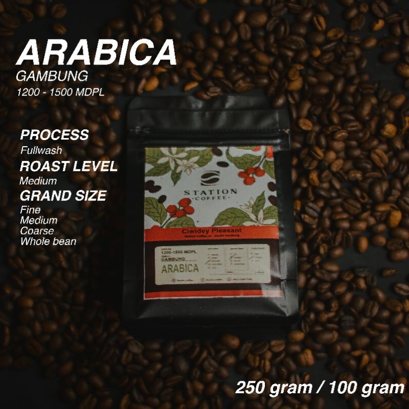 

Kopi bubuk arabica Fullwash (gambung) 100 gram