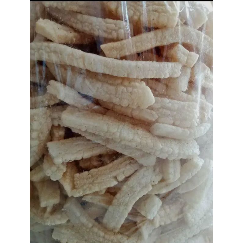 krupuk tahu panjang dan kotak