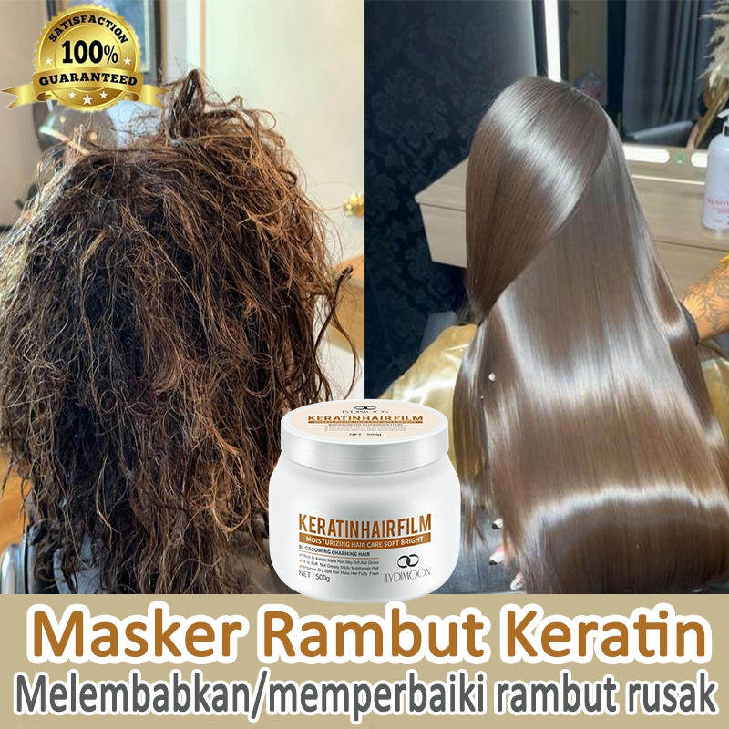 Masker rambut keratin hair mask hair mask keratin 500g obat keratin rambut serum keratin rambut hair