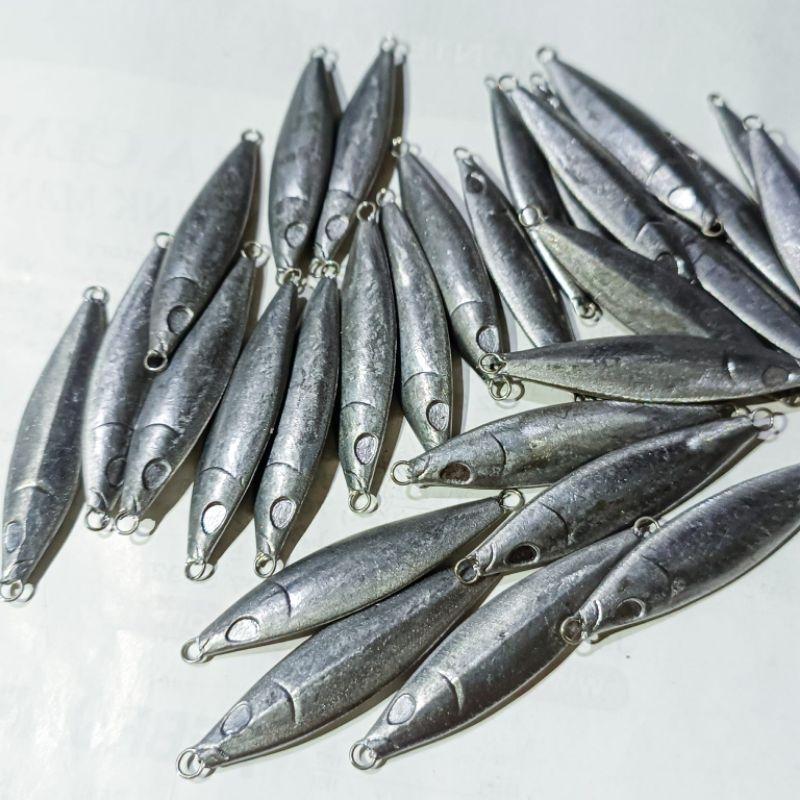 Metal jig blank 10g 15g 20g 30g 40g 50g 60gram 80gram metal jig bleng metal jig molding metal jig bl