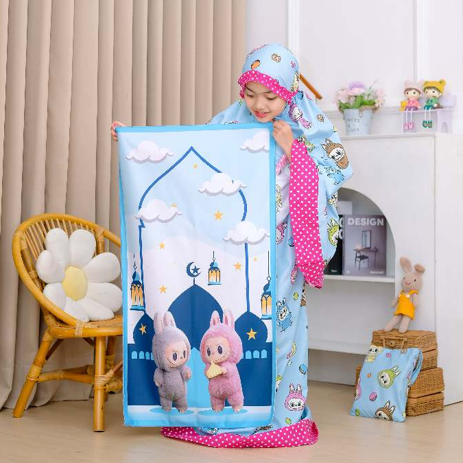 Mukena Anak Umur 10 Sampai 12Tahun Alat Sholat Remaja Cewek Rukoh Model Traveling Rokoh Cewe Dewasa 