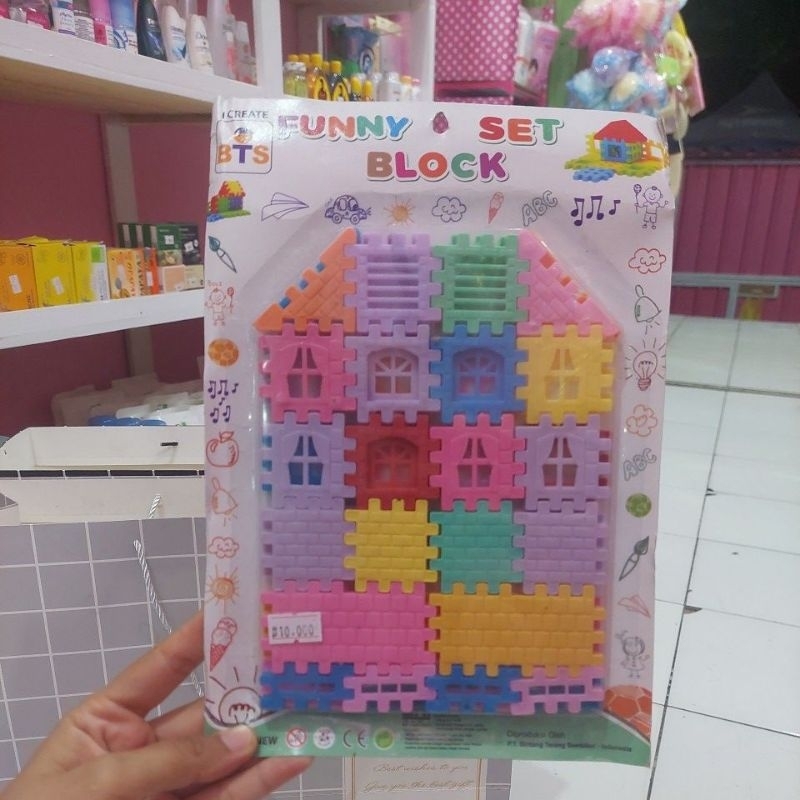 TNstore_Mainan edukasi Funny Set Block