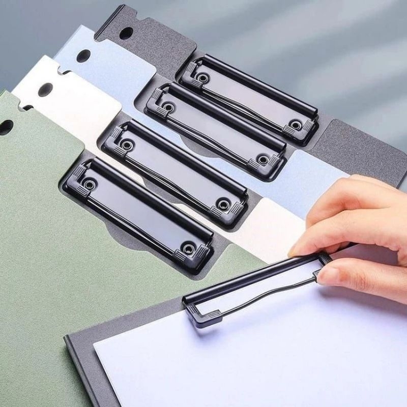 

Clip Board Papan Jalan Papan Ujian Document Organizer Holder A4 Klip Kertas Ujian
