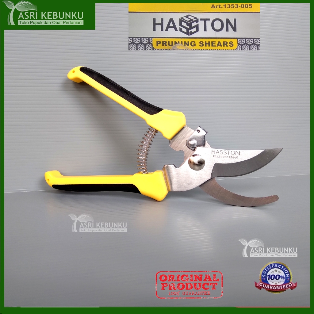 Gunting Hasston Prohex  Gunting Dahan Ranting, Bonsai Super Tajam, Kuat dan Awet