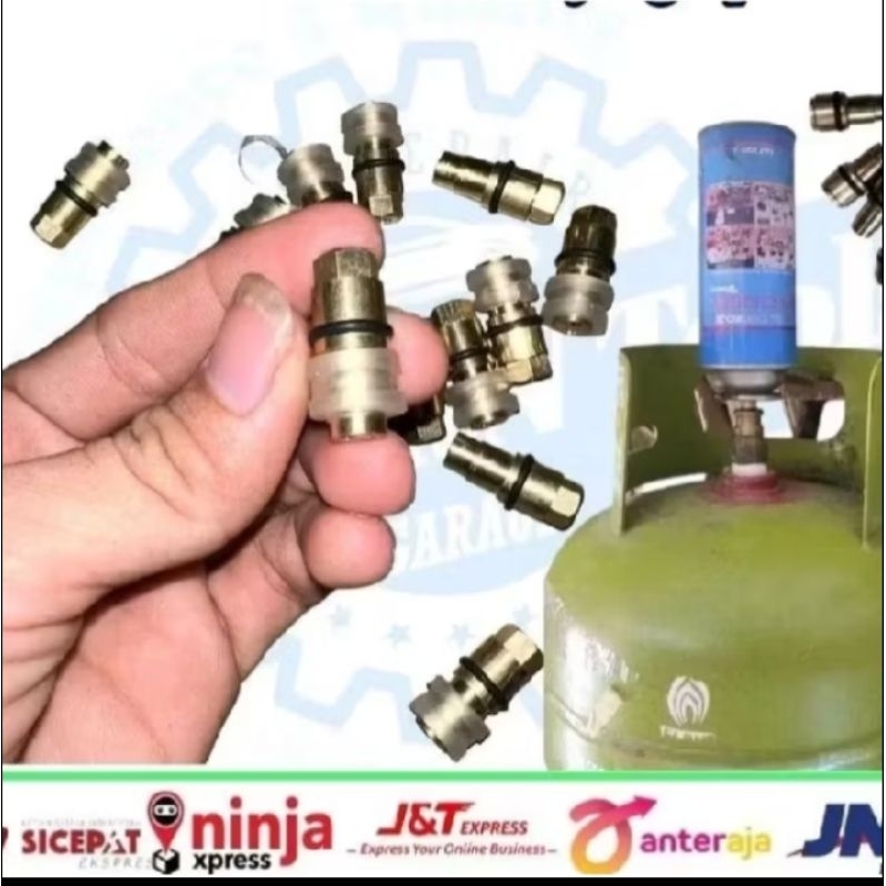 refil gas alat isi ulang gas portabel