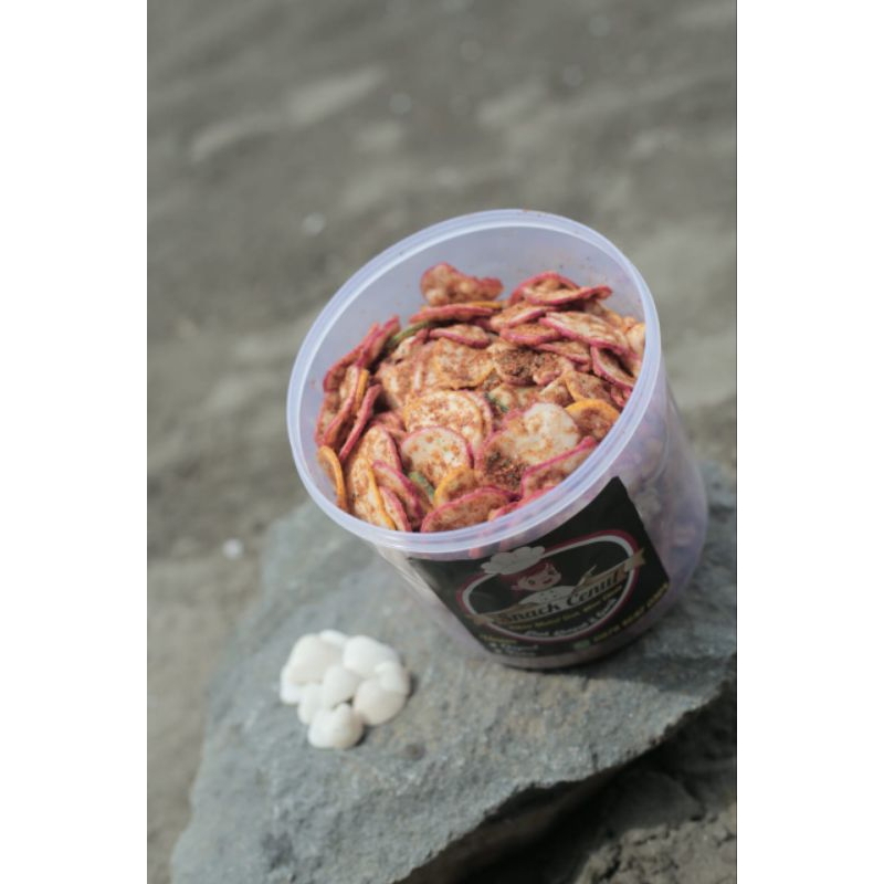 

KERUPUK SEBLAK PEDAS DAN ORIGINAL DAUN JERUK TOPLES 500gr