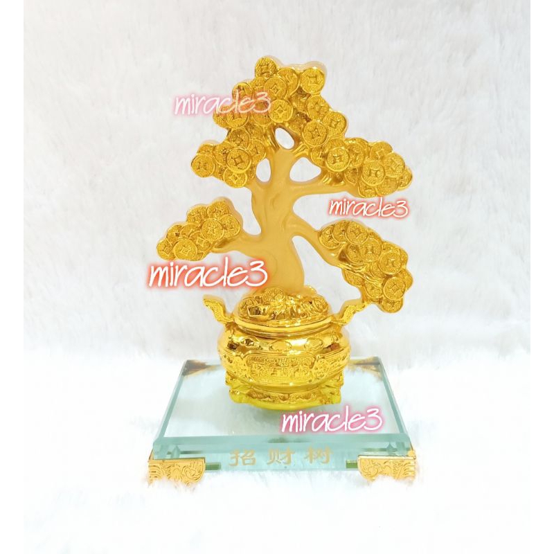 pohon uang pajangan imlek / pajangan imlek pohon uang / pohon rezeki imlek