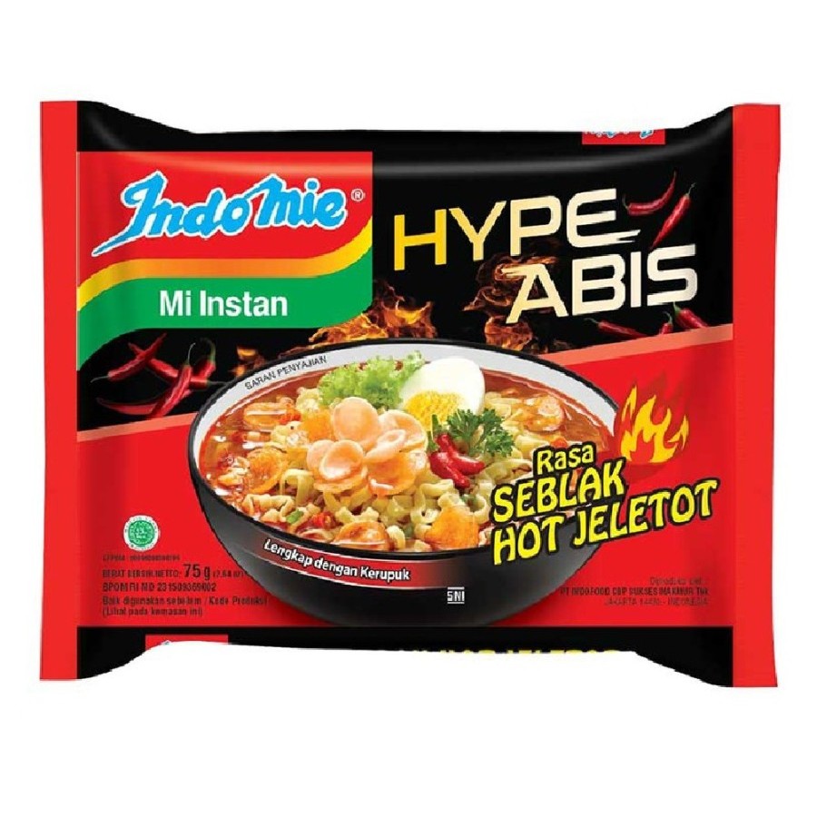 

indomie kuah hype abis seblak jeletot 85