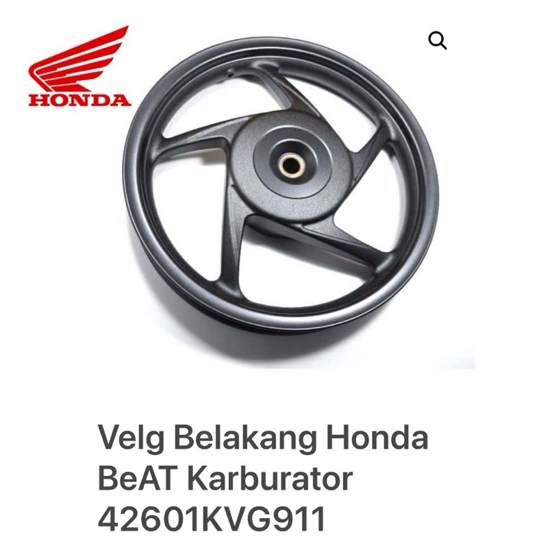 42601KVG911 Velg Belakang Honda BeAT Karburator