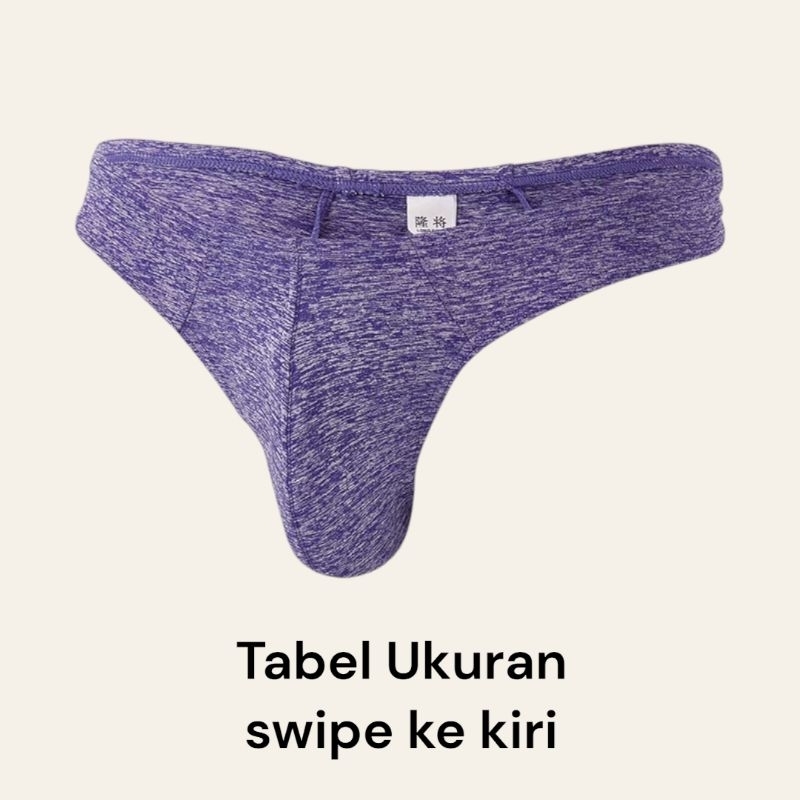 U 003 g string pria cowo man panties hot sexy polyester