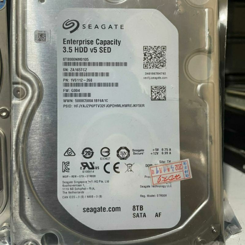 Hardisk seagate copotan sentinel 100% 6TB 8TB
