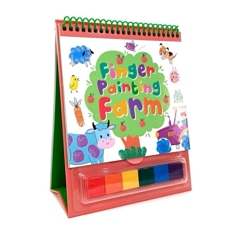

FINGER PAINTING FARM include inkpad (6 colours)