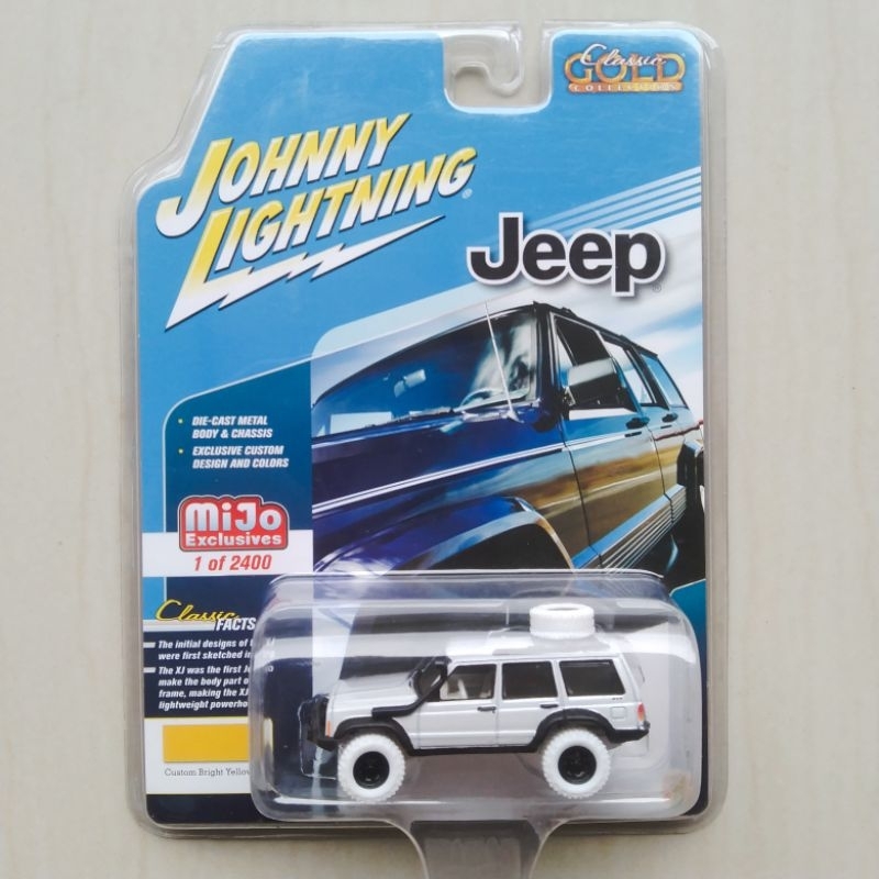 Johnny White Lightning Jeep Cherokee XJ Yellow Chase